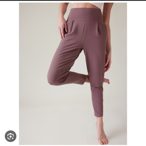 Athleta Elation Mauve Jogger Women’s Athletic Pant Size Large - Picture 2 of 2